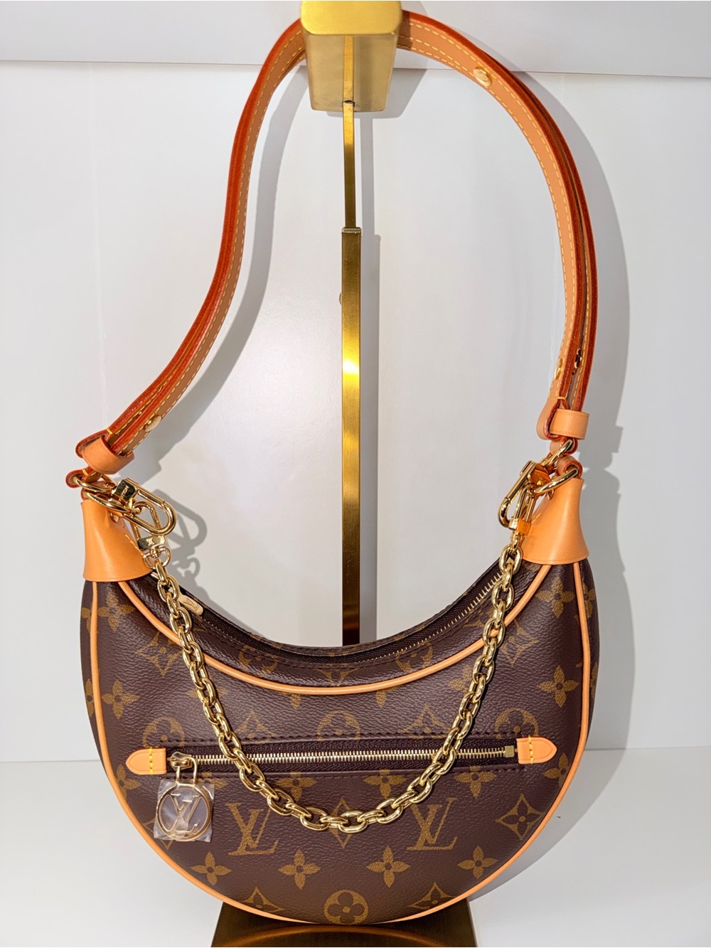 Louis Vuitton Loop Hobo bag, gold-tone hardware, excellent condition